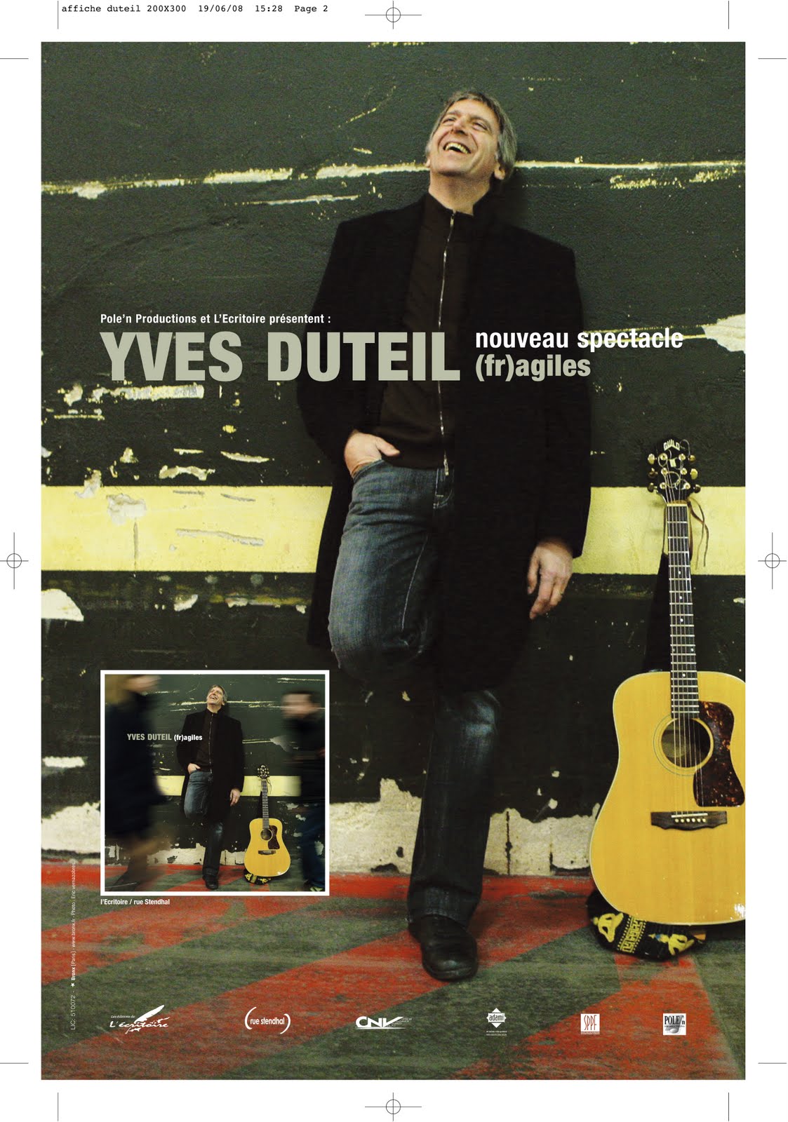 Yves DUTEIL- Affiche